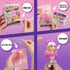 Fashion Fidgets Sensory Toy Dolls, Push Pop Fidget Toy, Includes 1 Mystery Doll for Kids Anxiety Relief