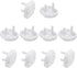 Heyiarbeit 30pcs Outlet Covers, Child Proof Plug Cover Electrical Protector Safety Caps for Home Office