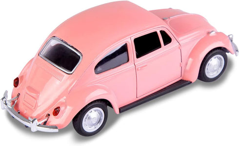Berry President 1967 Classic Beetle Bug Vintage 1/32 Scale Diecast Pull Back Car Model Toy for Kids