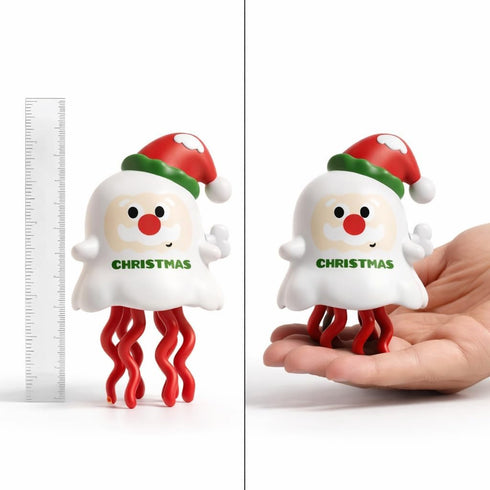 MythBricks 2 3+ hristmas Wind Up Toy Reindeer, Dancing Wiggly Wind-Up Christmas Toy, Play Modes, No Batteries Needed