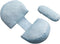BIENKA Pregnancy Pillow U-Shaped Maternity Pillow in Ice Silk with Adjustable Width for