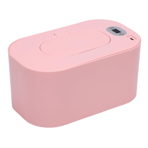 GLOGLOW Wipe Warmer, USB Powered Fast Heating Even Temperature Control with Humidity Preservation for Baby Wipes Home