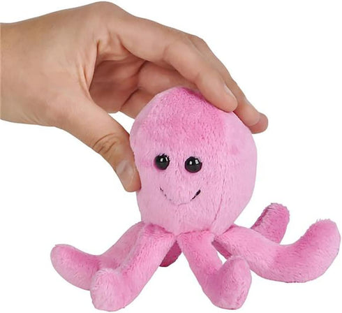 The Dreidel Company 3.5" Plush Mighty Mights, Super Soft and Cuddly Animal Toys for Classroom