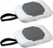 PandaEar 2 Pack Portable Baby Wipes Dispenser | Refillable Wet Wipe Case