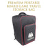 Grinning Gargoyle Premium Portable Board Game Storage Bag - Quality Travel Case for 7 Games
