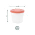 Babymoov Biosourced Food Storage Containers - BPA Free Bowls with Leak Proof Lids for Baby Food or Snacks