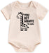cheerilulu Newborn Infant Baby Boys Girls Bodysuit, Unisex Short Sleeve Funny Romper Reveal