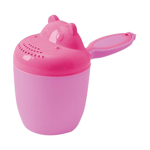 Generic Rinse Cup For Bath - Gentle Water Flow Bathing Tool, Cartoon Shampoo Bucket Pourer Safety Design For Kids Hair