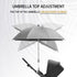 Nakazawa Umbrella Baby Stroller Convenient and Lightweight, Clip-On, Adjustable Steering, The top of the Umbrella can