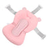 CDQL Baby Bath Seat Cushion, Floating Safe Foldable Adjustable Infant Bath Supporter for Newborn, Soft Bath Pillow Baby
