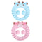 2pcs Baby Shower Cap, Toddler Bath Visor, Silicone Shampoo Cap, Hair Washing Hat for Kids, Baby Bath Cap (Blue + Red)