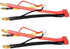 2pcs 4mm Bullet Banana to Female T-Plug - LiPo Battery Lead Wire & JST-XH Balance for 2S 7.4V LiPo Batteries