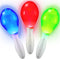 ArtCreativity Light-Up Color Changing Maracas, Pack of 3, Flashing LED Music Hand
