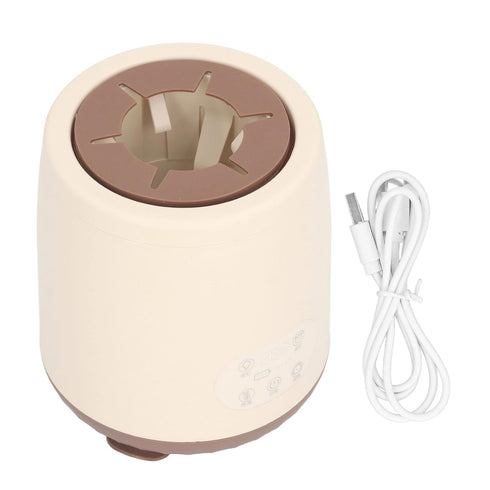 Srliya Automatic Baby Milk Bottle Shaker Heating 5 Levels Timing 360 Degree Rotating