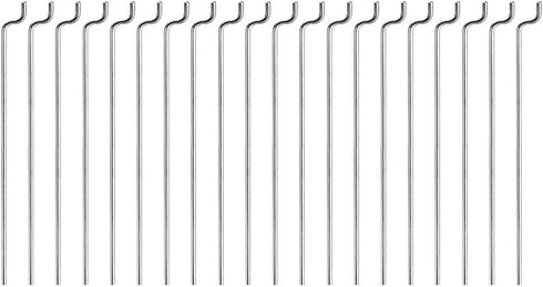 uxcell 1mm x 400mm Steel Z Pull/Push Rods for RC Airplane Boat Replacement (Pack of 20)
