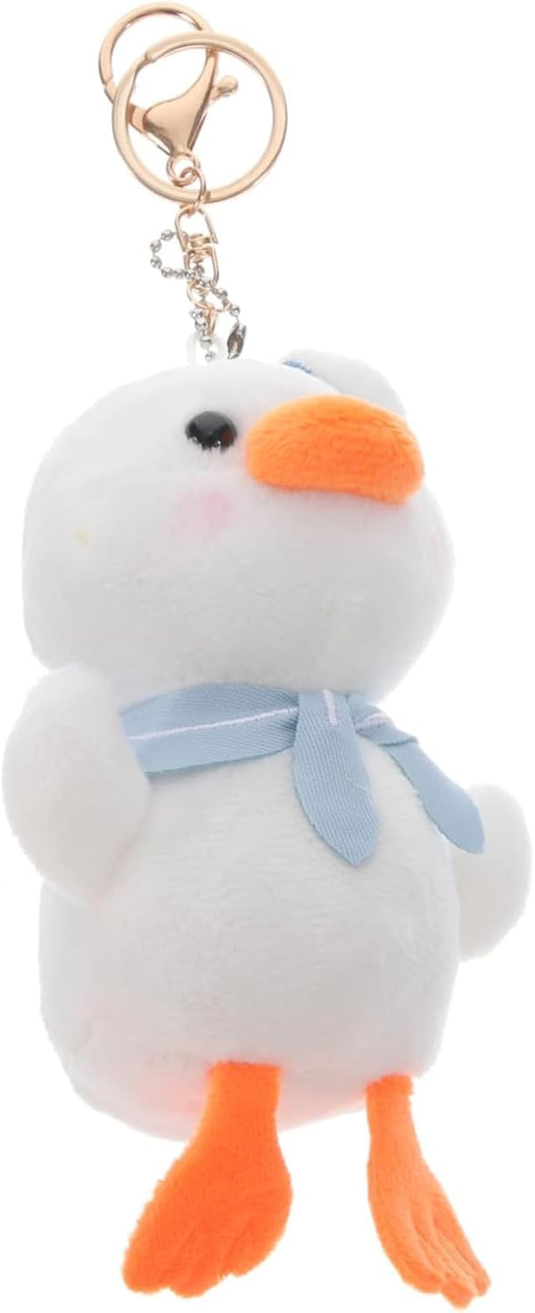 Plush Duck Keychain, Tiny Duckling Keychain, Stuffed Animal Keychain, Backpack Pendant, Car Accessories, Plush Keyring