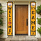 Basketball Party Supplies Hanging Sign - Sport Birthday Decorations Indoor Outdoor Welcome Banner