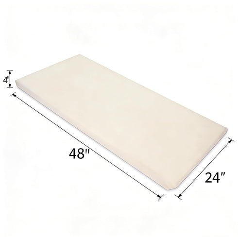 2 Pack 100% 24" 48" 4" American Baby Company Cotton Percale Fitted Nap Mat Sheet with Elastic Corners, x x - Soft