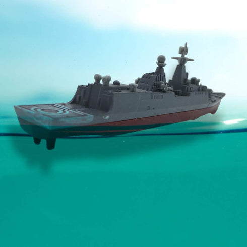 Kvvdi 8 Sets 3D-Puzzle Model Battleship Aircraft Carrier Toy Submarine, Plastic Model Warships Ship Kits, Navy