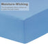 Everyday Kids 2 Pack Fitted Boys Crib Sheet, 100% Soft Breathable Sheet, Fits Standard Size Crib Mattress, Train/Light