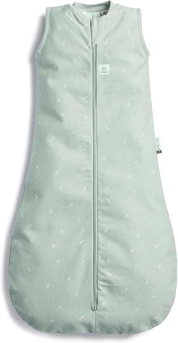 ergoPouch 1.0 Tog Jersey Sleeping Bag Arms-Out Baby Sleep Sack, Ideal Transition