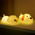 Silicone Night Light (2 Pack) 7 Colors for Kids, Touch Control, LED