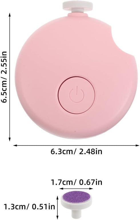 Trimmer: 6 1 ERINGOGO Electric Baby Nail in Baby Nail File - Manicure Grooming Device with Grinding Head for Newborn