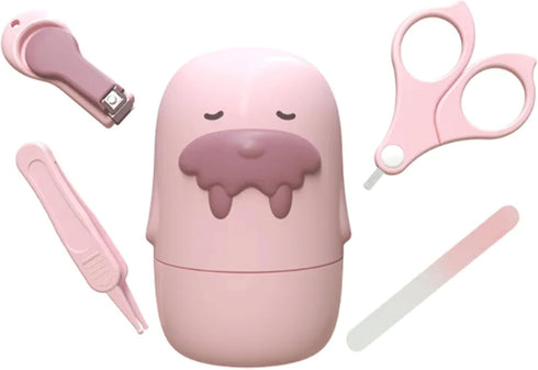 YHQCT Children Manicure Kit Newborn Baby Nail Scissor Kid Safe Portable Nail Clipper