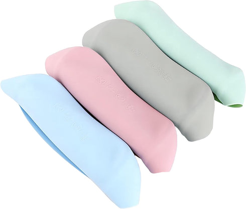 Aiden's Corner Baby Boys Girls Silicone Waterproof Catcher Bibs, BPA Free Unisex Soft Adjustable Fit for Infants