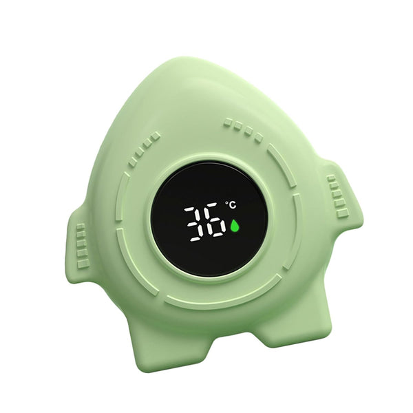 Kangnice Bath Thermometers Detector for Newborns Toddler Cartoon Rockets Design Water Temperature Meter