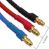 6pcs 3.5mm Banana Gold Bullet Connector Extension Cable for RC Brushless Motor ESC, 16AWG 30CM