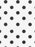 CZXW 52" 28" Polka Dots Black White Crib Sheets Fitted x Natural Cotton Soft & Breathable for Baby Crib Mattress