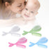 GANYKQ Set Newborn Baby Hairbrush Soft Baby Comb For Head Scalp Massager Tool Portable Hair Brush Infant Comb Baby Care
