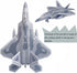 22 Ailejia Diecast F Fighting Falcon Airplane Model Military Plane Pull Back with Lights and Sounds Fighter Jet Toys