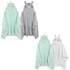 FUBANRAY 4-Pack Baby Towels with Hood Toddler Bath Towel Baby Hooded Towels for