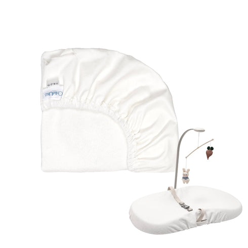 ChildLike 2-Pack Waterproof Changing Pad Covers - Soft & Breathable Baby Nursery Diaper
