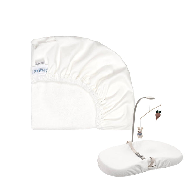 ChildLike 1-Pack Changing pad Cover Waterproof - Soft Baby Baby Changing pad Cover,Contour