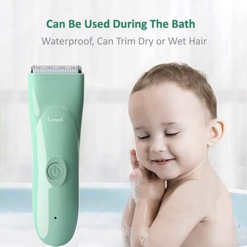 Trimmer, Baby Hair Clippers - Ultra Quiet Electric Hair Cordless Rechargeable Waterproof Haircut Kit for Kids Infants