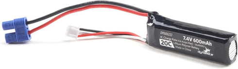 Dynamite Pro Boat 7.4V 600mAh 2S 20C LiPo EC3 DYNB6223 Replacement Boat Parts