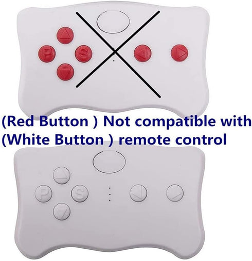 weelye 2.4G TX1 Bluetooth Remote Control White Button for Special Children's Electric Vehicles, Model is only Suitable
