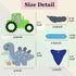 Chew Necklaces for Sensory Kids, 5 Pcs Chewy Necklace Teether for Boys & Girls, Silicone Fidget Necklaces