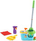 Set 3-5, LeapFrog Clean Sweep Learning Caddy, Kids Mop and Broom Cleaning Toy for Ages Blue
