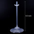 UCanaan 10 Pcs Doll Stands Display Holder for 11.5 Inch Dolls, White Transparent Model Support Frame for 11.8’’ 1/6