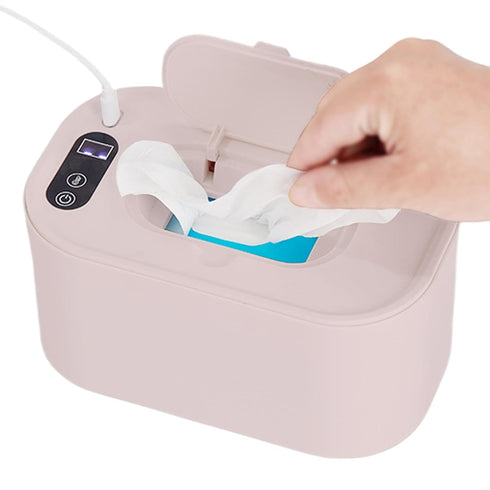Generic Wet Wipes Dispenser - Baby Wipe Warmer, Baby Portable Large Capacity Wipes Dispenser, Smart Temperature Control