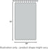 Grommet 1 W52 L72 NICETOWN Nursery Curtains for Kids Bedroom, Star Cutout Girls Room Solid Room Darkening Blackout