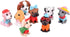 Morofme 8pcs Dog Cake Topper, Puppy Cupcake Decorations Mini Doggie Figurines Toy for Kids Birthday Party