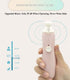 Rechargeable Baby Nail File, Fansidi Electric Trimmer for Newborn Infant Toenail and Fingernail, Pink