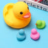 Bath Duck Toys 4Pcs Family Rubber Ducky Float & Squeak for Baby Toddlers Preschool Bathtub Shower Toy (Colorful)