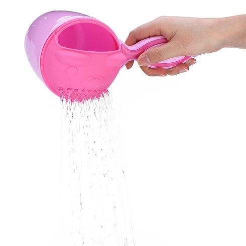 ZASCHMOY 6 Cute Baby Shampoo Cup with Fishshaped Handle. Eyeprotecting Shampoo Cup Made of Rubber, Suitable for Babies