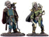 WizKids Wardlings Painted RPG Figures: Male & Female Zombie